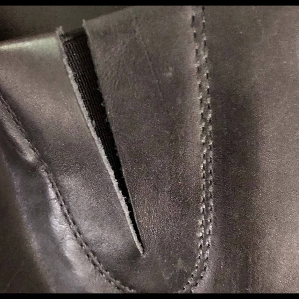 Sam Edelman Penny Black Leather Tall Riding Boots - Picture 14 of 17